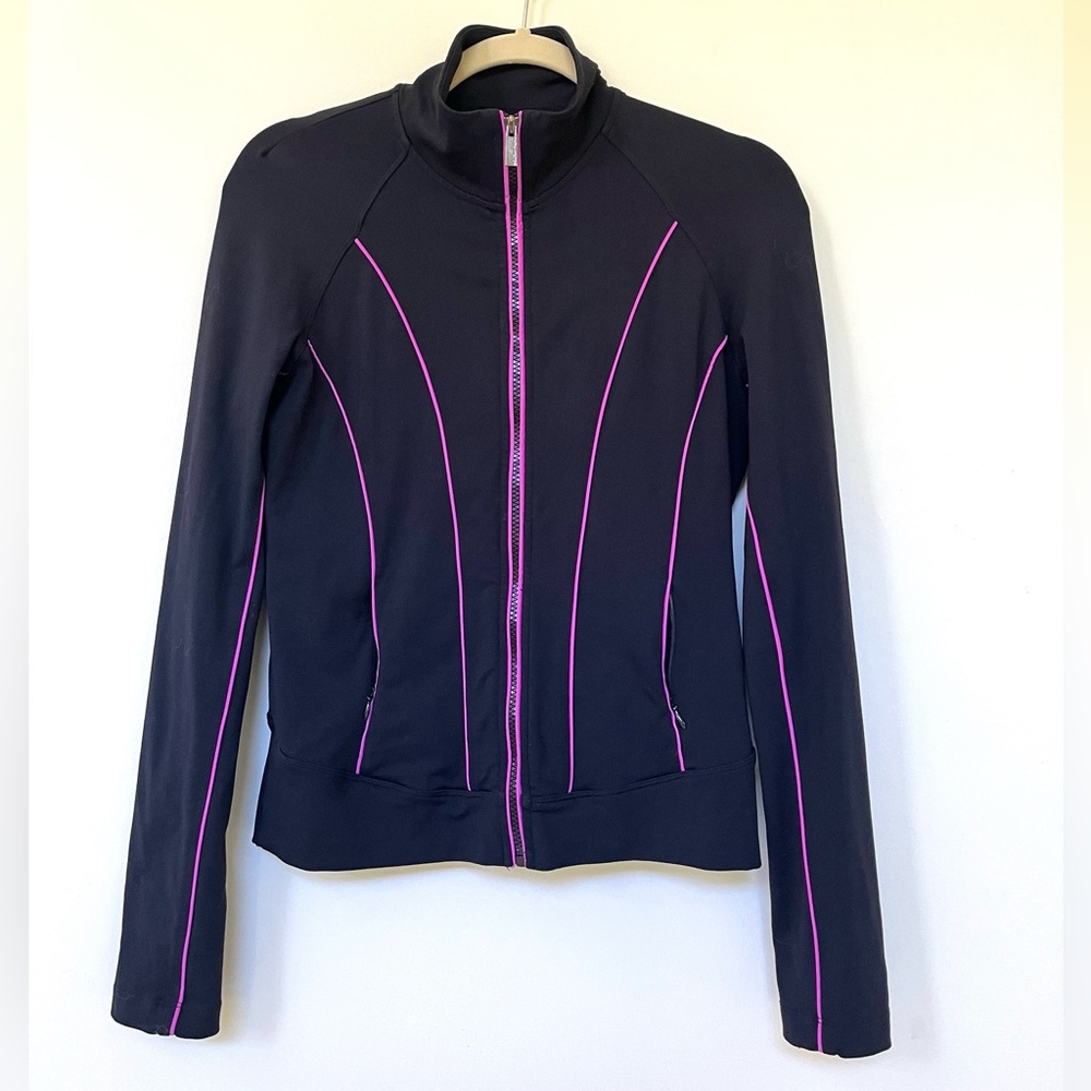 Women's Black and Pink Jacket